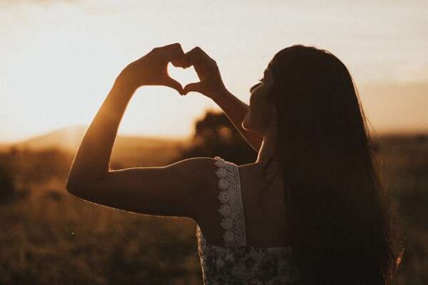 Message d'amour profond